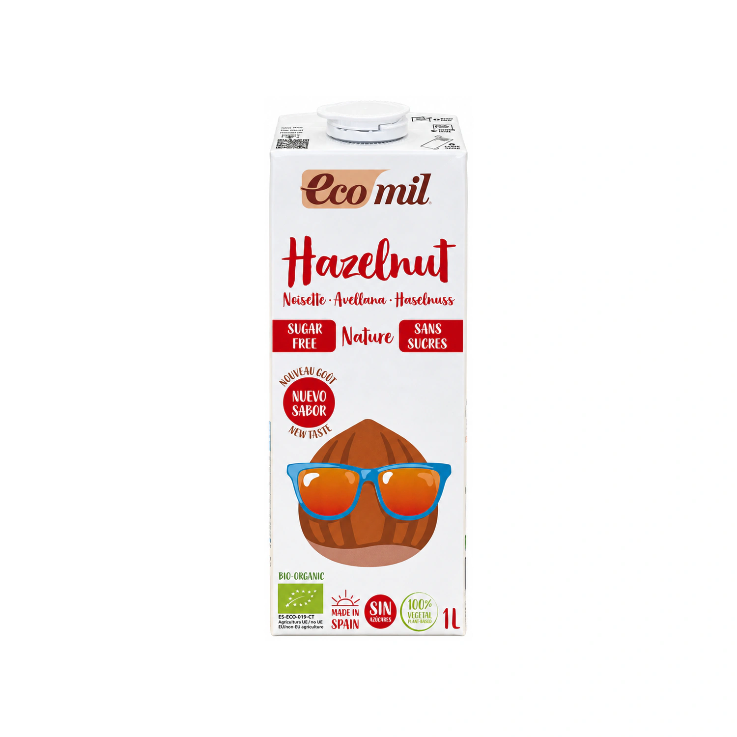 Bebida de avellana Nature Bio 1 L Ecomil