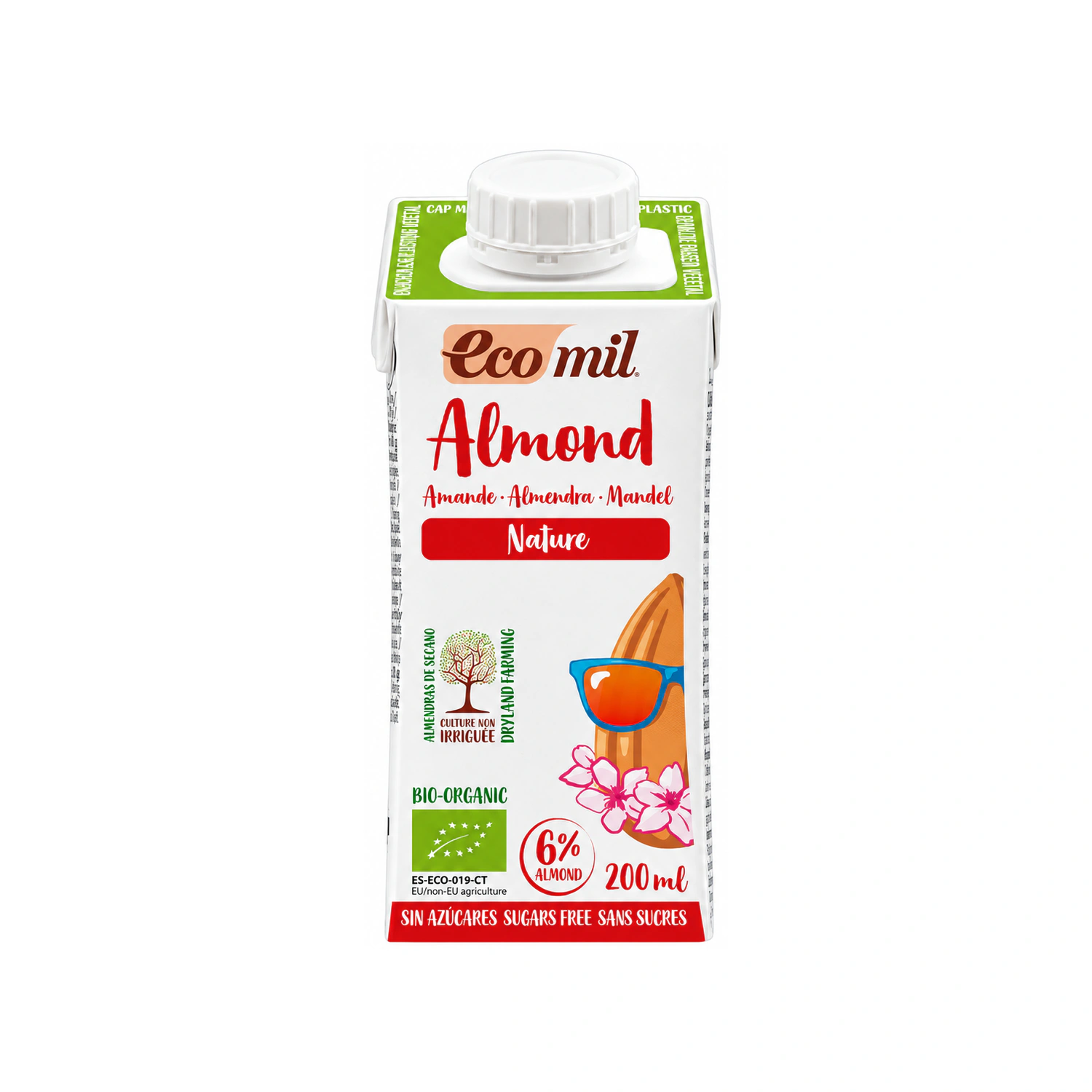 Bebida de almendra Nature Bio 200 ml Ecomil