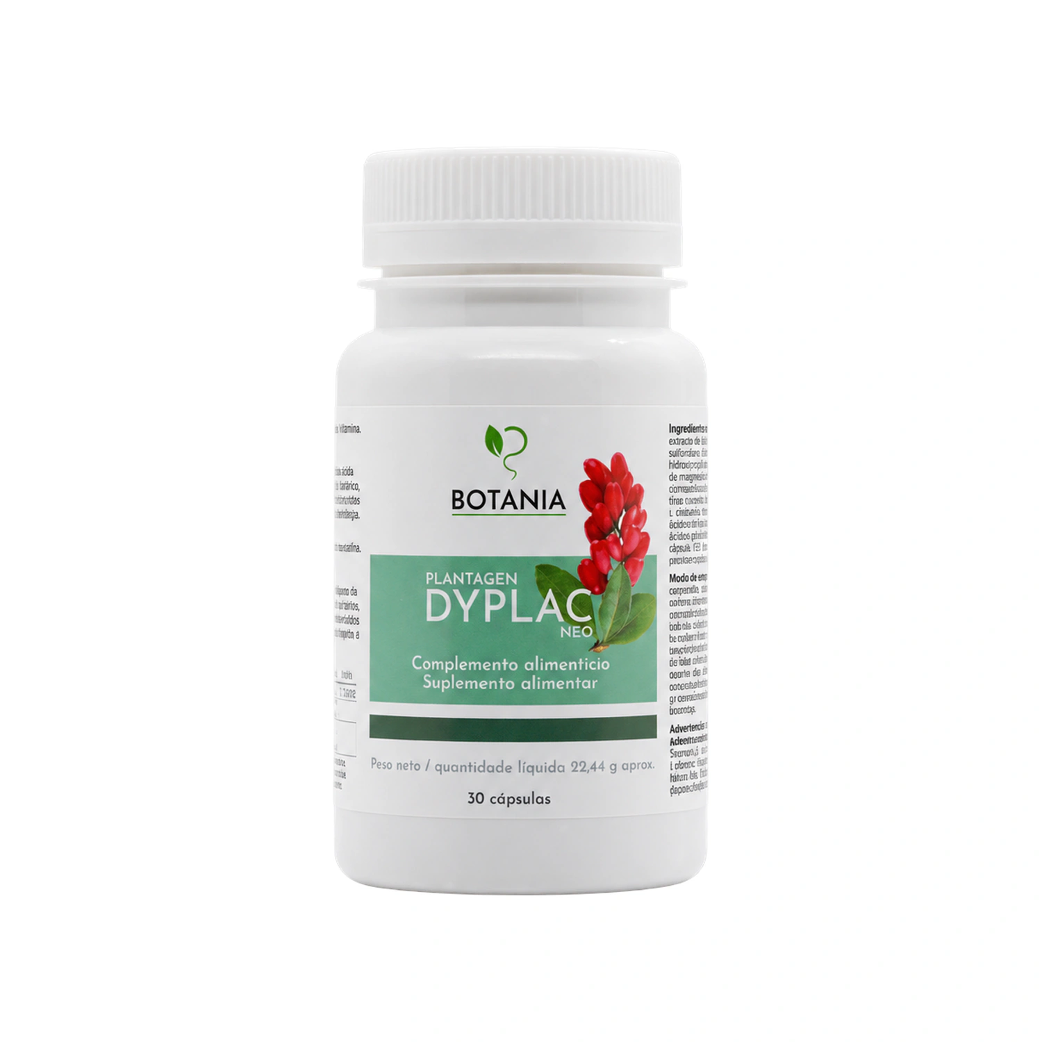 [VB000035] Plantagen Dyplac Neo 30 cápsulas Botania